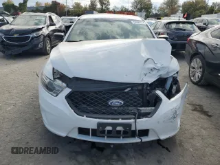 2017 Ford Police Interceptor with VIN 1FAHP2L83HG145067, listed as a Copart auction lot 76990514 with 112,165 mi miles and Salvage title. Bid and sale history available at DreamBid. Image 5.