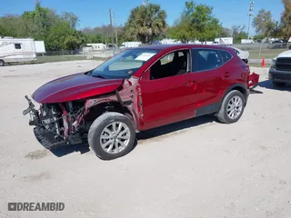 2021 Nissan Rogue Sport S with VIN JN1BJ1AV8MW311641, listed as a IAAI auction lot 41752296 with 38,144 mi miles. Bid and sale history available at carsss.com. Image 21.