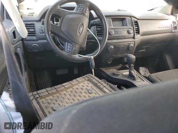 2021 Ford Ranger XL with VIN 1FTER4FH7MLD88199, listed as a Copart auction lot 44986435 with 38,262 mi miles and Salvage Title. Bid and sale history available at DreamBid. Image 8.