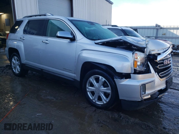 2017 GMC Terrain SLT with VIN 2GKFLUE37H6341270, listed as a Copart auction lot 42384325 with 75,488 mi miles and Salvage Title. Bid and sale history available at DreamBid. Image 4.