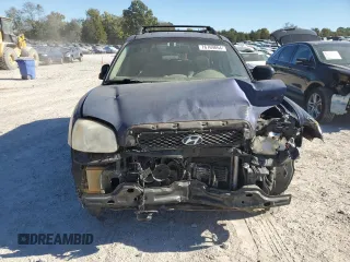 2004 Hyundai Santa Fe GLS with VIN KM8SC13E14U601747, listed as a Copart auction lot 76769864 with 190,446 mi miles and Salvage Title. Bid and sale history available at carsss.com. Image 5.