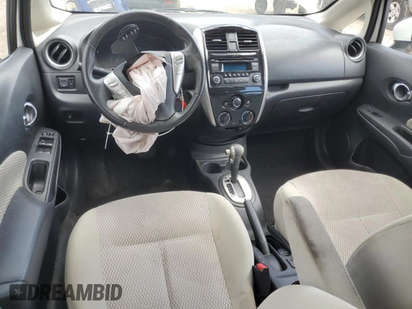 2015 Nissan Note SV with VIN 3N1CE2CP4FL359613, listed as a Copart auction lot 58637945 with Not provided miles and Salvage title. Bid and sale history available at DreamBid. Image 8.
