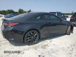2024 Lexus RC with VIN JTHGZ5BC6R5027517, listed as a Copart auction lot 71104694 with 3,788 mi miles and Salvage Title. Bid and sale history available at carsss.com. Image 3.