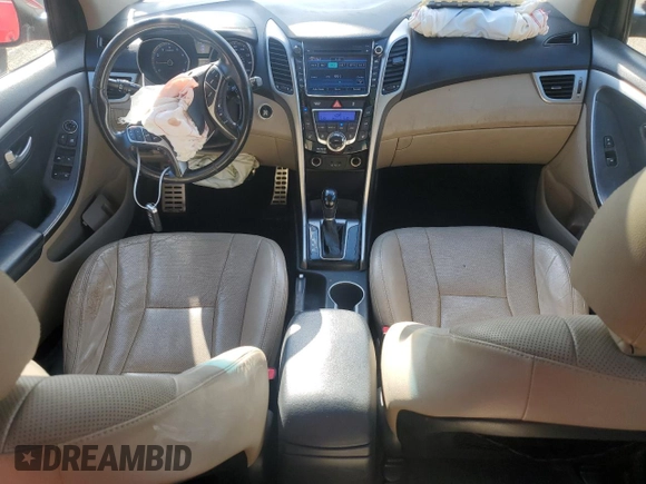 2013 Hyundai Elantra GT with VIN KMHD35LE1DU060604, listed as a Copart auction lot 72854134 with 135,786 mi miles and Salvage Title. Bid and sale history available at carsss.com. Image 8.