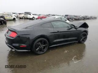 2021 Ford Mustang EcoBoost with VIN 1FA6P8THXM5110929, listed as a Copart auction lot 45425395 with 73,587 mi miles and Salvage Title. Bid and sale history available at carsss.com. Image 3.