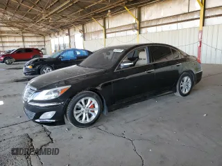 2013 Hyundai Genesis 3.8L with VIN KMHGC4DD2DU251784, listed as a Copart auction lot 53383485 with 159,419 mi miles and Clean Title. Bid and sale history available at carsss.com. Image 1.