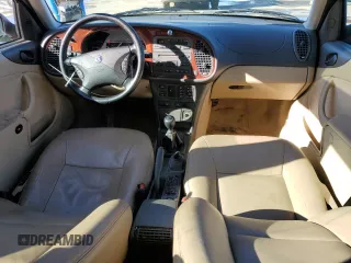 1999 Saab 9-3 SE with VIN YS3DF55NXX2001956, listed as a Copart auction lot 43873455 with 127,950 mi miles and Salvage Title. Bid and sale history available at carsss.com. Image 8.