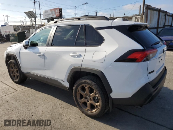 2023 Toyota RAV4 Hybrid XLE with VIN 2T3UWRFV2PW175962, listed as a Copart auction lot 66229195 with 9,944 mi miles and Salvage title. Bid and sale history available at DreamBid. Image 2.