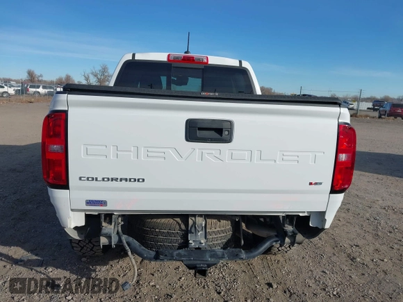 2021 Chevrolet Colorado 4WD Z71 z VIN 1GCGTDEN3M1234781, wystawiony jako IAAI lot #41086044 z przebiegiem 45 010 mil mil oraz . Historia ofert i sprzedaży dostępna na DreamBid. Obrazek 6.