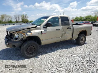 2009 Dodge 2500 SLT with VIN 3D7KS28T79G556379, listed as a Copart auction lot 55851385 with 148,054 mi miles and Salvage Title. Bid and sale history available at DreamBid. Image 1.