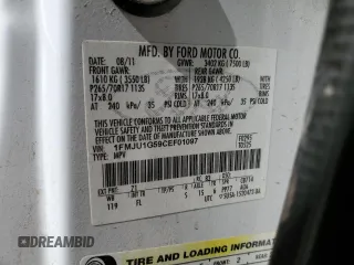 2012 Ford Expedition XL с VIN 1FMJU1G59CEF01097, выставлен на аукционе Copart как лот 77378854 с пробегом 203 874 миль миль и Чистый • Clean title. История ставок и продаж доступна на DreamBid. Изображение 13.