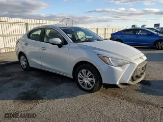 2019 Toyota Yaris Sedan L with VIN 3MYDLBYV3KY505206, listed as a Copart auction lot 86889644 with NaN miles and Salvage Title. Bid and sale history available at carsss.com. Image 10.