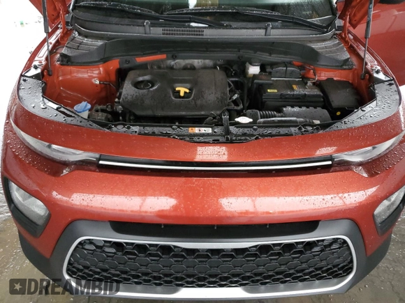 2022 Kia Soul LX with VIN KNDJ23AU0N7817033, listed as a Copart auction lot 44683555 with 43,520 mi miles and Salvage Title. Bid and sale history available at carsss.com. Image 12.