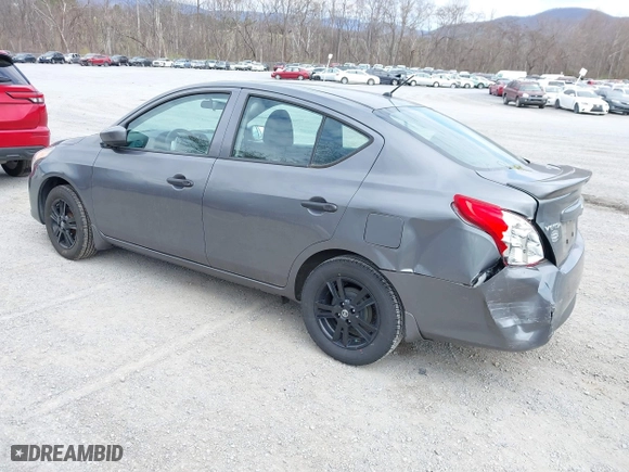 2019 Nissan Versa Sedan SV with VIN 3N1CN7AP6KL807361, listed as a IAAI auction lot 41863908 with 45,550 mi miles. Bid and sale history available at carsss.com. Image 3.