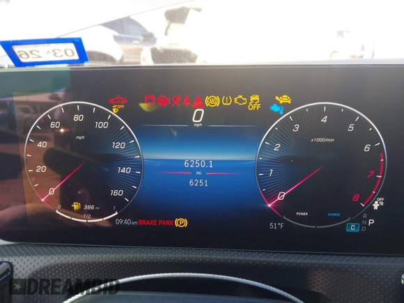 2024 Mercedes-Benz CLA 250 z VIN W1K5J4HB4RN461367, wystawiony jako IAAI lot #41590994 z przebiegiem 6 251 mil mil oraz . Historia ofert i sprzedaży dostępna na DreamBid. Obrazek 7.