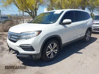 2016 Honda Pilot EX-L z VIN 5FNYF5H57GB044894, wystawiony jako IAAI lot #42030678 z przebiegiem 107 113 mil mil oraz . Historia ofert i sprzedaży dostępna na DreamBid. Obrazek 2.