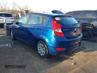 2017 Hyundai Accent SE with VIN KMHCT5AE6HU300248, listed as a IAAI auction lot 41860262 with 64,692 mi miles. Bid and sale history available at carsss.com. Image 3.