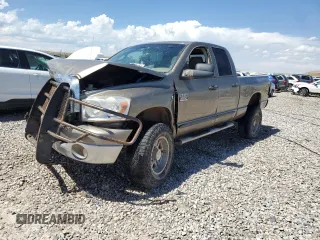2007 Dodge Ram 2500 SLT with VIN 3D7KS28CX7G755360, listed as a Copart auction lot 66361254 with 0 mi miles and Salvage Title. Bid and sale history available at carsss.com. Image 1.