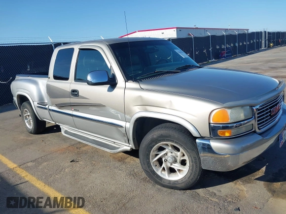 2002 GMC Sierra 1500 SLE with VIN 2GTEC19T721257163, listed as a IAAI auction lot 42049468 with 274,249 mi miles and . Bid and sale history available at DreamBid. Image 1.