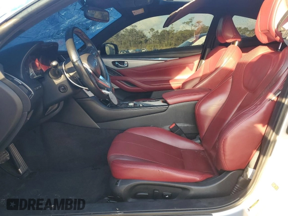 2018 Infiniti Q60 Sport with VIN JN1EV7EK8JM343260, listed as a Copart auction lot 77570344 with 74,508 mi miles and Non Repairable. Bid and sale history available at DreamBid. Image 7.