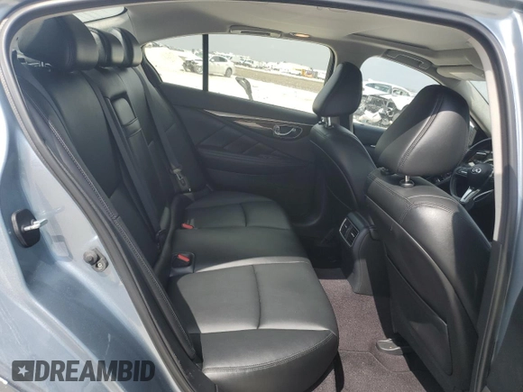 2019 Infiniti Q50 3.0t LUXE with VIN JN1EV7AP6KM519371, listed as a Copart auction lot 47088775 with 44,076 mi miles and Salvage Title. Bid and sale history available at carsss.com. Image 10.