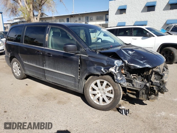2014 Chrysler Town & Country Touring with VIN 2C4RC1BG6ER382191, listed as a Copart auction lot 48514615 with 201,820 mi miles and Salvage Title. Bid and sale history available at carsss.com. Image 4.