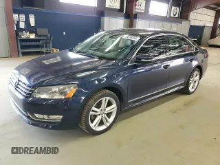 2014 Volkswagen Passat TDI SEL Premium with VIN 1VWCN7A37EC060120, listed as a Copart auction lot 53685955 with 148,287 mi miles and Clean Title. Bid and sale history available at carsss.com. Image 1.