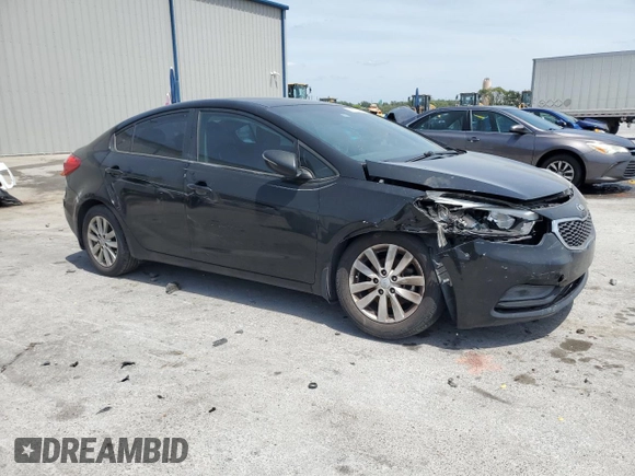 2014 Kia Forte LX with VIN KNAFX4A67E5211915, listed as a Copart auction lot 53937905 with 147,359 mi miles and Salvage Title. Bid and sale history available at DreamBid. Image 4.