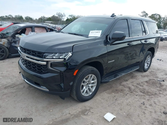2023 Chevrolet Tahoe LS with VIN 1GNSCMKD2PR290181, listed as a IAAI auction lot 41275864 with 16,135 mi miles. Bid and sale history available at carsss.com. Image 17.
