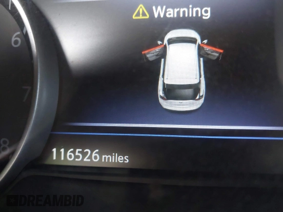 2020 Nissan Murano SV with VIN 5N1AZ2BS7LN121714, listed as a IAAI auction lot 42156594 with 116,526 mi miles and . Bid and sale history available at DreamBid. Image 15.