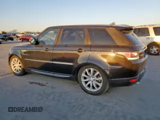 2016 Land Rover Range Rover Sport V6 HSE with VIN SALWR2PF4GA585507, listed as a Copart auction lot 49971065 with 102,804 mi miles and Clean Title. Bid and sale history available at carsss.com. Image 2.