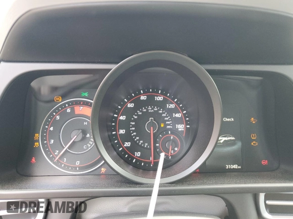 2022 Hyundai Elantra SEL with VIN KMHLM4AG8NU312972, listed as a Copart auction lot 50496355 with 31,042 mi miles and Salvage Title. Bid and sale history available at DreamBid. Image 9.