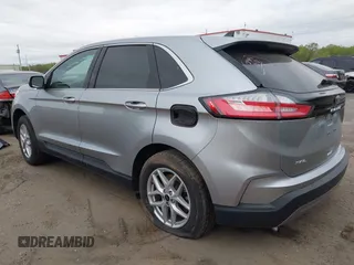 2024 Ford Edge SEL with VIN 2FMPK4J91RBA37000, listed as a IAAI auction lot 42067459 with 34,112 mi miles. Bid and sale history available at carsss.com. Image 3.