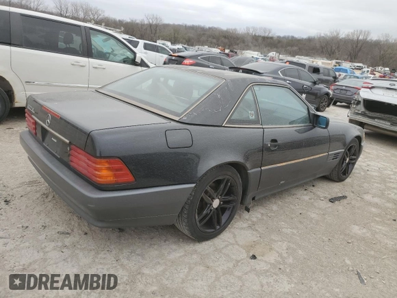 1990 Mercedes-Benz 300 with VIN WDBFA61E5LF010530, listed as a Copart auction lot 49656765 with 115,760 mi miles and Clean Title. Bid and sale history available at DreamBid. Image 3.