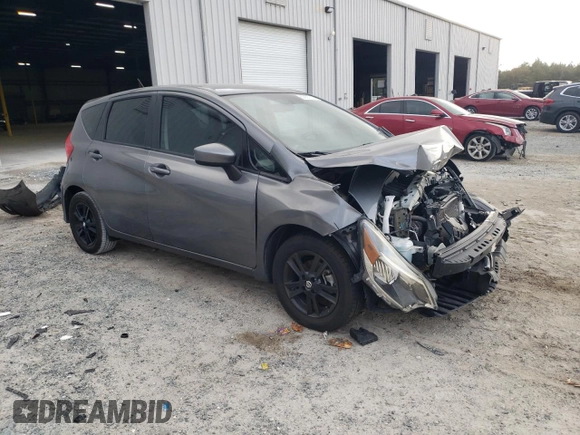2018 Nissan Note SV with VIN 3N1CE2CP4JL370331, listed as a Copart auction lot 80635714 with 99,632 mi miles and Non Repairable. Bid and sale history available at DreamBid. Image 4.