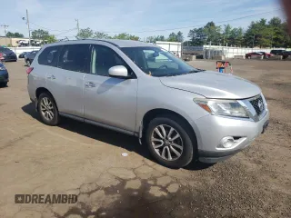 2014 Nissan Pathfinder S with VIN 5N1AR2MM6EC653551, listed as a Copart auction lot 58373825 with 159,300 mi miles and Salvage title. Bid and sale history available at DreamBid. Image 4.