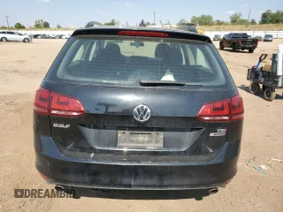2017 Volkswagen Golf SportWagen S with VIN 3VW017AU2HM504269, listed as a Copart auction lot 74530114 with 139,754 mi miles and Salvage Title. Bid and sale history available at carsss.com. Image 6.