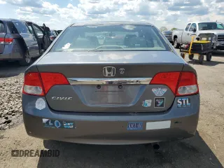 2011 Honda Civic LX with VIN 19XFA1F53BE036467, listed as a Copart auction lot 56015535 with Not Provided miles and Salvage Title. Bid and sale history available at DreamBid. Image 6.