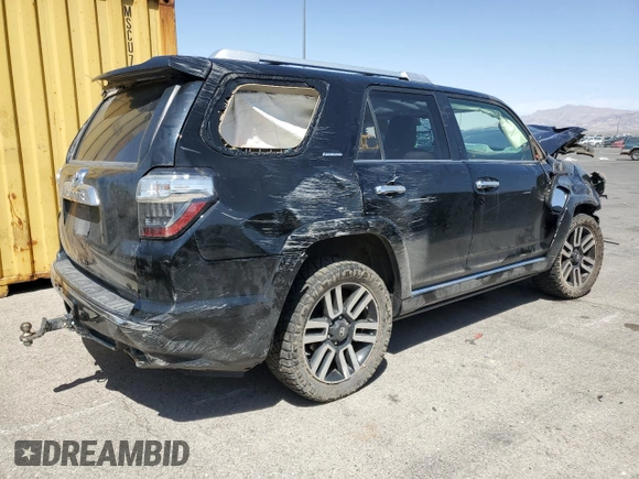 2017 Toyota 4Runner SR5 with VIN JTEBU5JR7H5449208, listed as a Copart auction lot 61507575 with 152,372 mi miles and Salvage title. Bid and sale history available at DreamBid. Image 3.