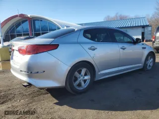 2014 Kia Optima LX with VIN KNAGM4A72E5494195, listed as a Copart auction lot 49837575 with 173,311 mi miles and Salvage Title. Bid and sale history available at carsss.com. Image 3.