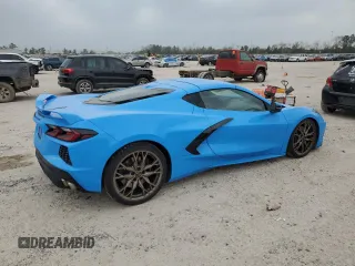 2020 Chevrolet Corvette 2LT with VIN 1G1Y72D45L5117631, listed as a Copart auction lot 49029335 with 43,587 mi miles and Salvage title. Bid and sale history available at DreamBid. Image 3.
