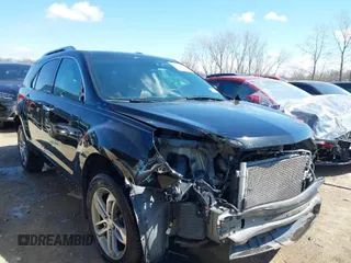 2017 Chevrolet Equinox Premier with VIN 2GNALDEK6H1507263, listed as a IAAI auction lot 42012392 with 100,658 mi miles. Bid and sale history available at carsss.com. Image 1.