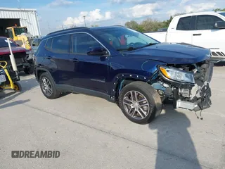 2020 Jeep Compass Latitude w/Sun/Safety Pkg with VIN 3C4NJCBB1LT224727, listed as a IAAI auction lot 41683813 with 36,107 mi miles. Bid and sale history available at carsss.com. Image 13.