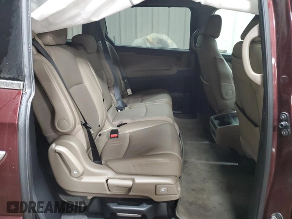 2018 Honda Odyssey EX-L with VIN 5FNRL6H79JB097107, listed as a Copart auction lot 50604315 with 78,093 mi miles and Salvage Title. Bid and sale history available at carsss.com. Image 11.