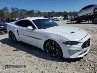 2019 Ford Mustang GT with VIN 1FA6P8CF4K5125387, listed as a Copart auction lot 47853315 with 46,302 mi miles and Salvage Title. Bid and sale history available at carsss.com. Image 4.