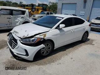 2018 Hyundai Elantra Value Edition with VIN 5NPD84LF3JH324579, listed as a Copart auction lot 42678535 with 121,933 mi miles and Salvage Title. Bid and sale history available at DreamBid. Image 1.