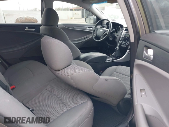 2011 Hyundai Sonata GLS with VIN 5NPEB4AC2BH120968, listed as a IAAI auction lot 41322303 with 155,922 mi miles and . Bid and sale history available at DreamBid. Image 8.