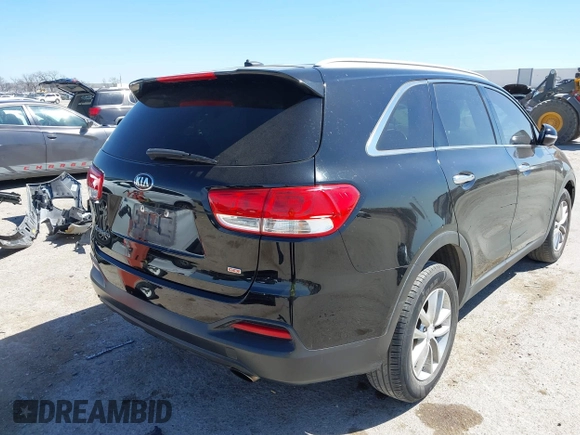 2017 Kia Sorento LX with VIN 5XYPG4A32HG289284, listed as a IAAI auction lot 41869868 with 130,199 mi miles. Bid and sale history available at carsss.com. Image 4.
