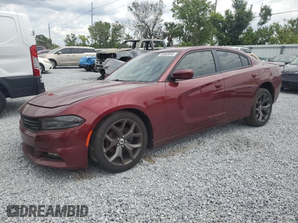 2019 Dodge Charger SXT z VIN 2C3CDXBG1KH730295, wystawiony jako Copart lot #55583855 z przebiegiem 143 472 mil mil oraz Nie do naprawy • Non repairable. Historia ofert i sprzedaży dostępna na DreamBid. Obrazek 1.