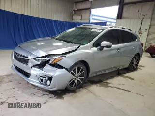 2017 Subaru Impreza Limited with VIN 4S3GTAU68H3710235, listed as a Copart auction lot 55467035 with 82,682 mi miles and Salvage title. Bid and sale history available at DreamBid. Image 1.